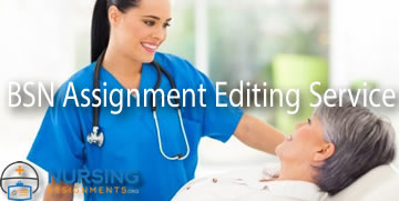 BSN Assignment Editing Service